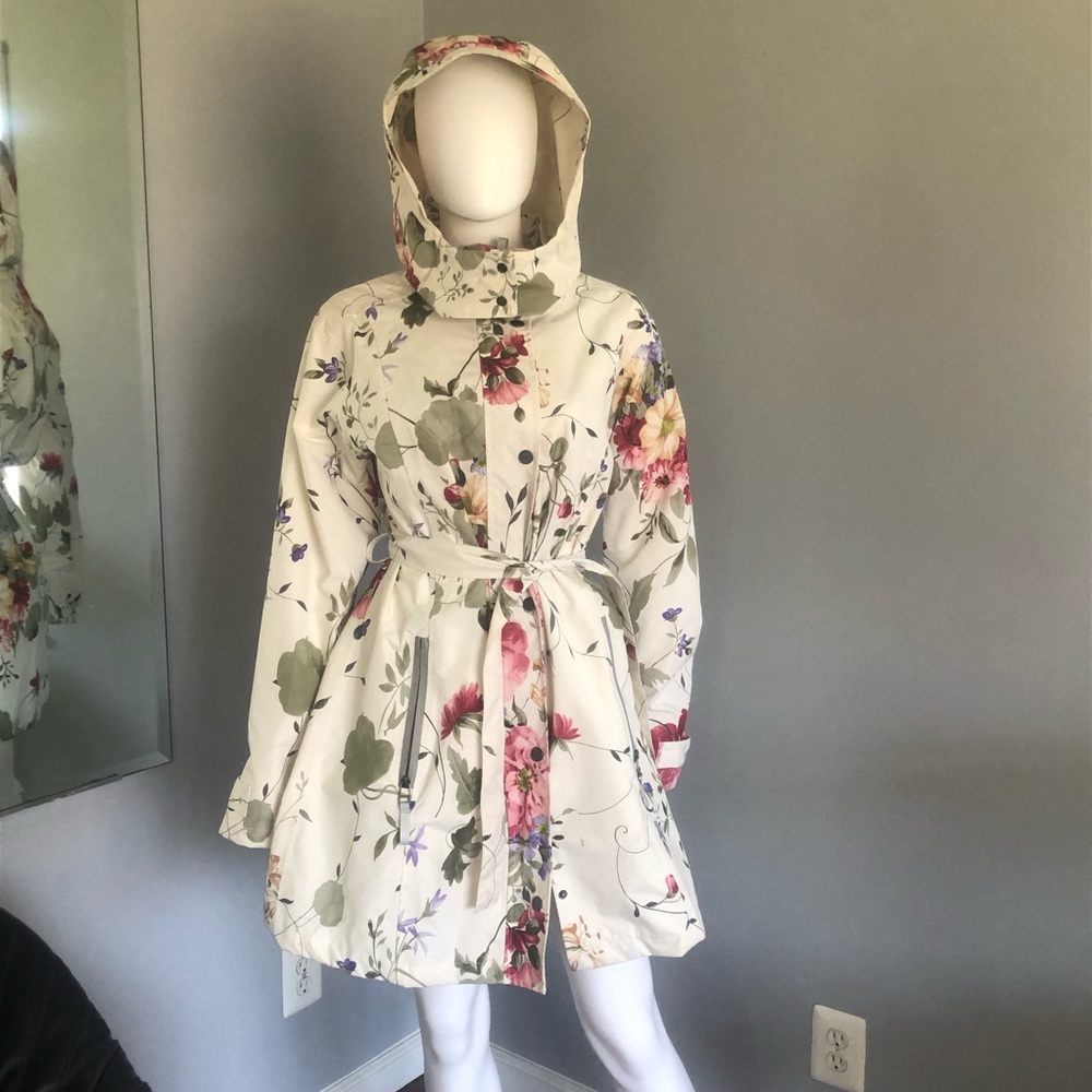 Floral Raincoat
